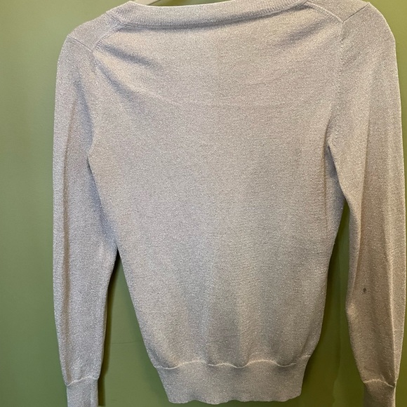 Banana Republic shiny cream sweater - size XS - Picture 3 of 7